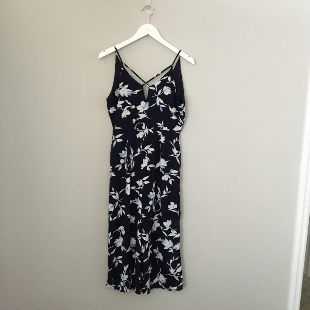 Sienna Sky SM Navy Romper